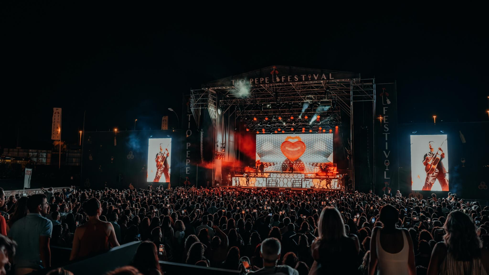 Las imágenes del concierto de Luis Fonsi en Tío Pepe Festival en Jerez