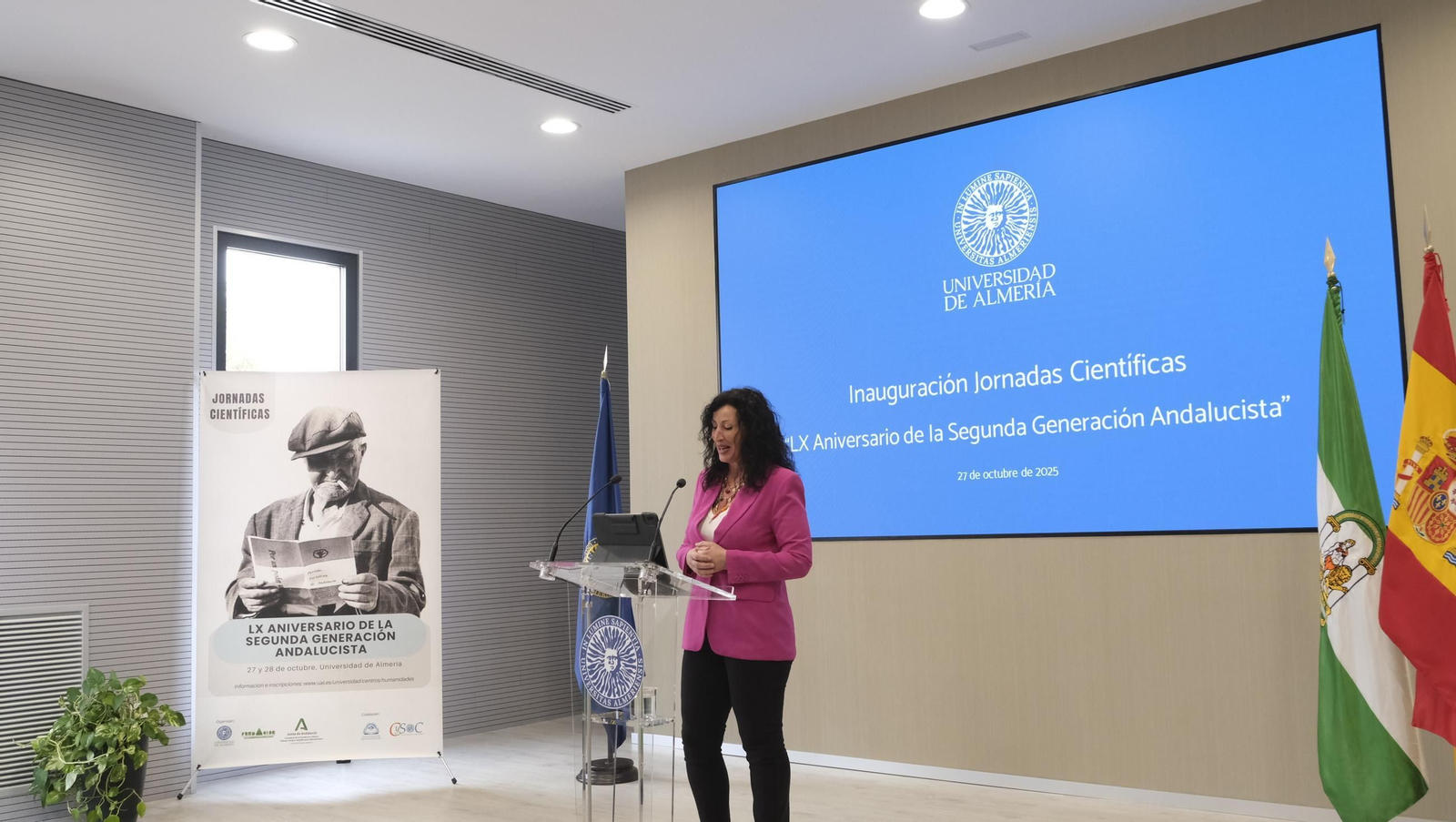 La UAL acoge las Jornadas Científicas ‘LX Aniversario de la Segunda Generación Andalucista’,  en fotos