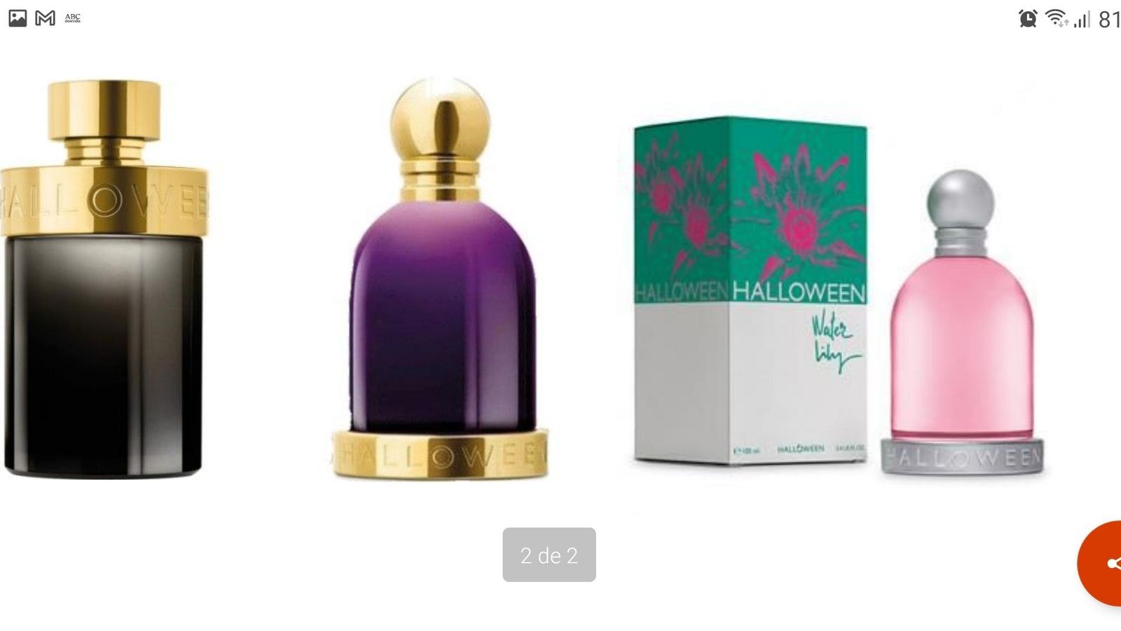 Perfumes para Halloween.