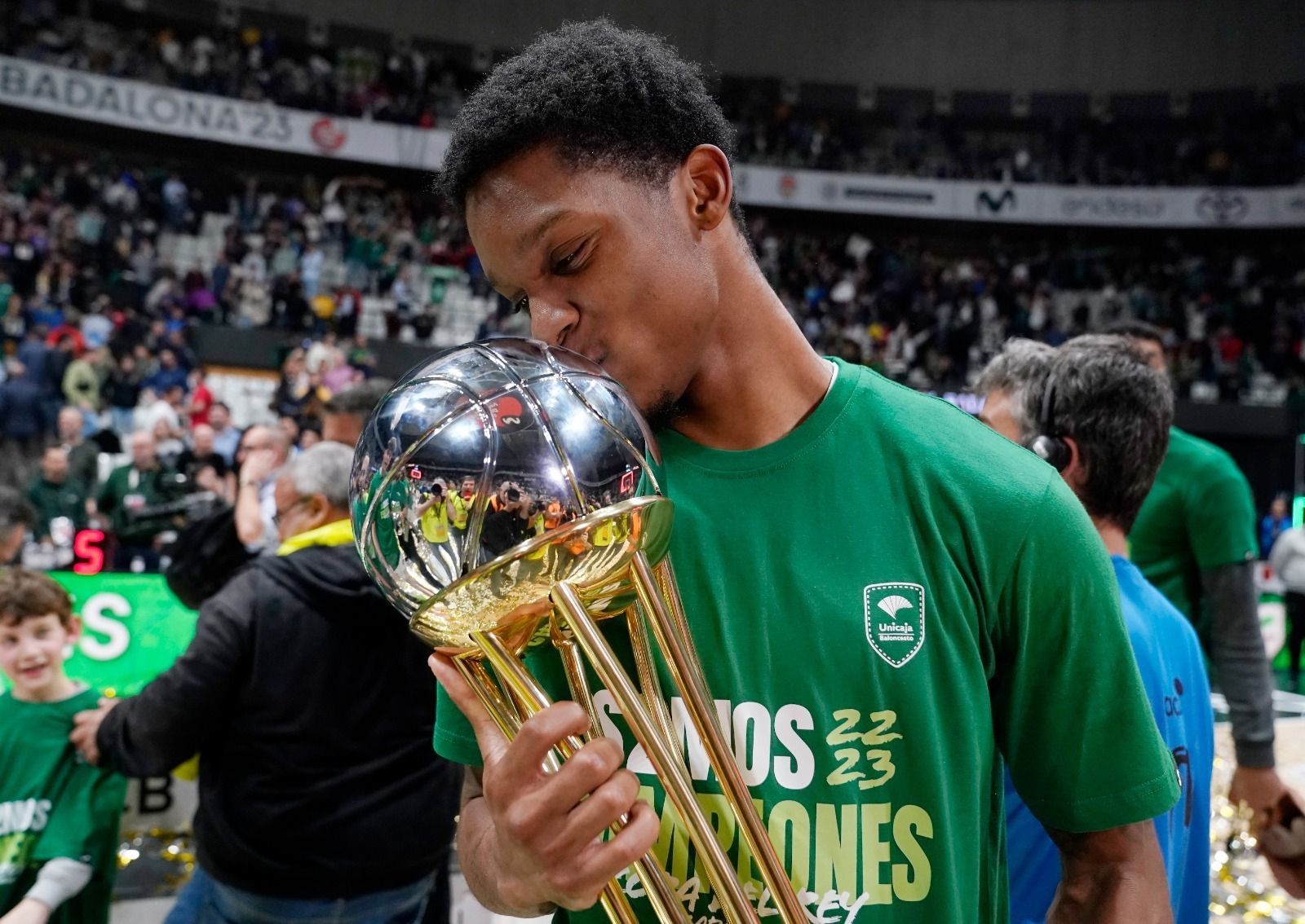 La celebración del Unicaja como campeón de la Copa del Rey, en imágenes