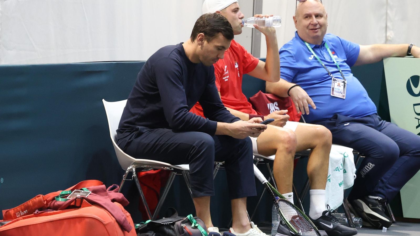 Carlos Gómez Herrera, en primer término.