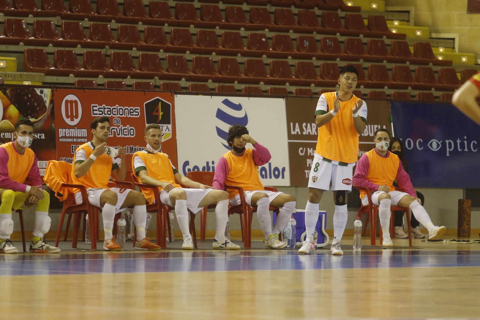 Las fotografías del empate entre el Córdoba Futsal y el Industrias Santa Coloma