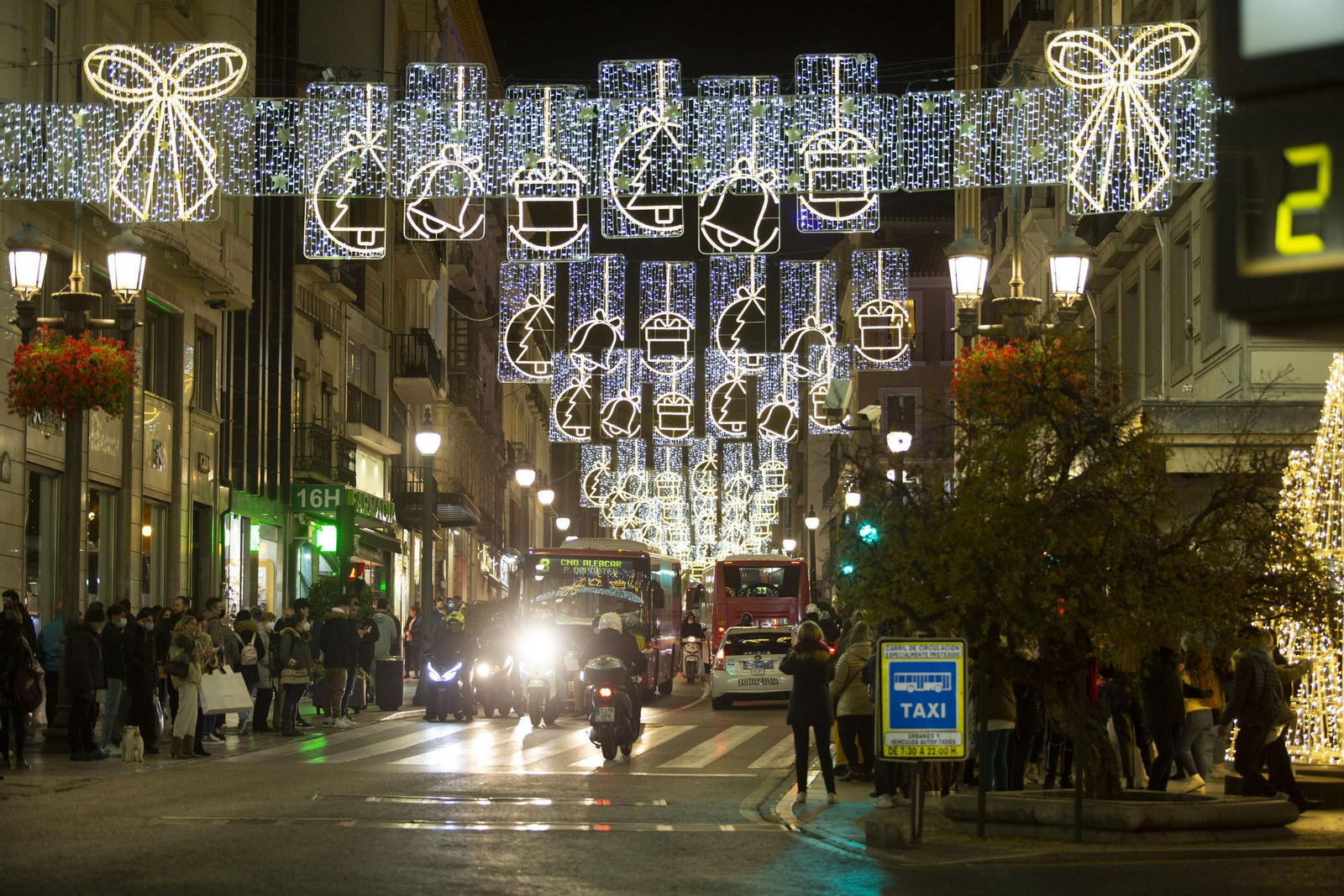 Encendido de Navidad en Granada 2021
