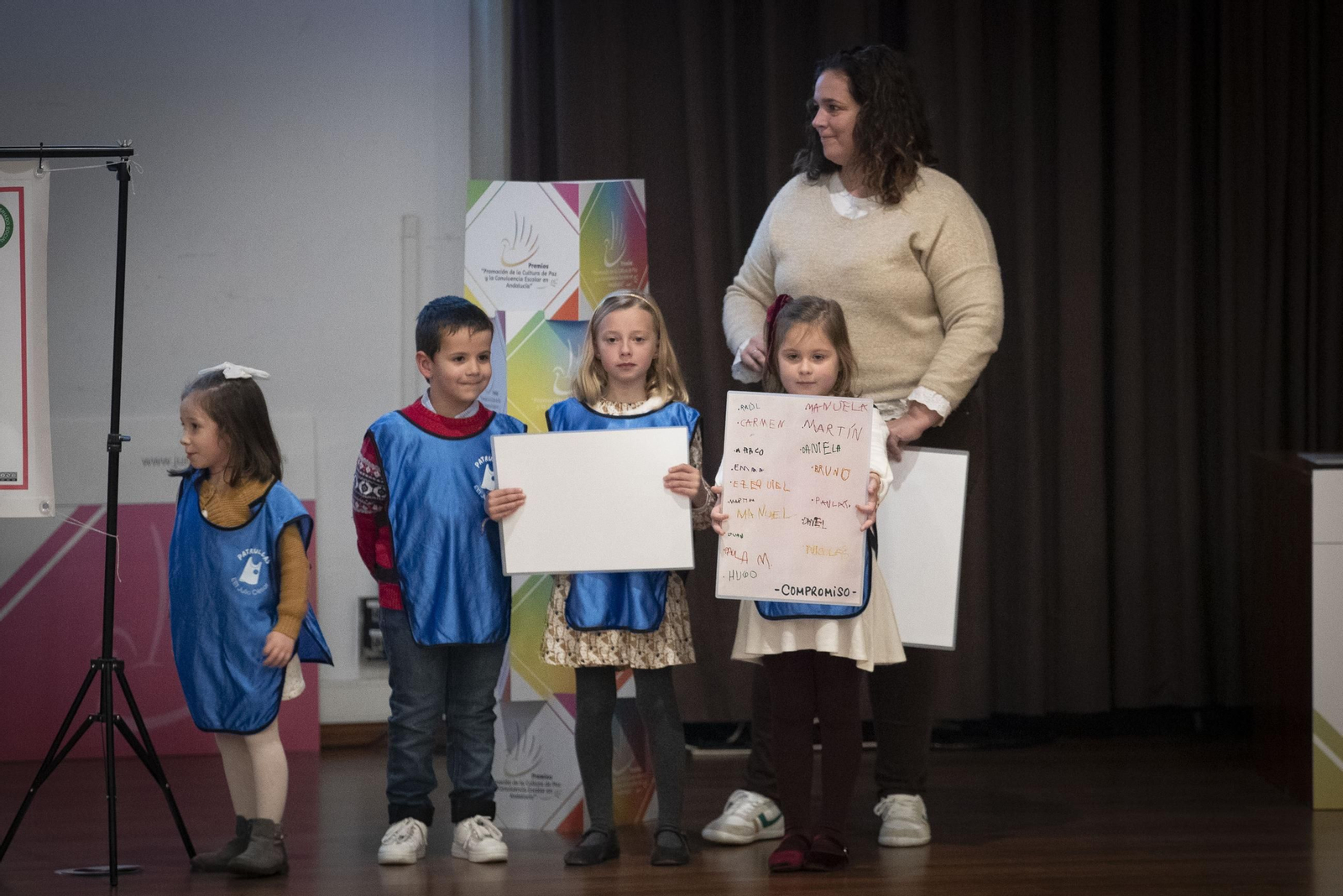 Fotos: los Premios a la Promoción de la Cultura de Paz y la Convivencia Escolar en Granada