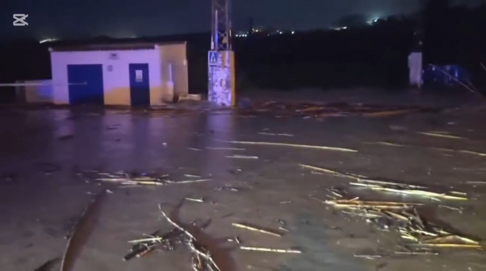 Desbordamiento del río Manilva