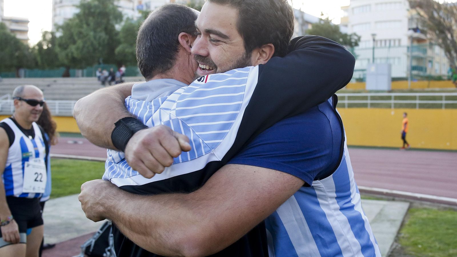 Borja Vivas el día que hizo la mínima para Río'16 en Carranque.