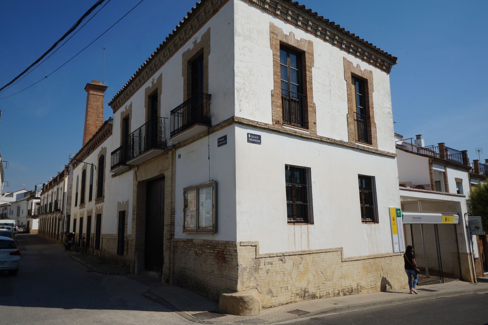 Sede actual de la oficina de empleo de Montilla.