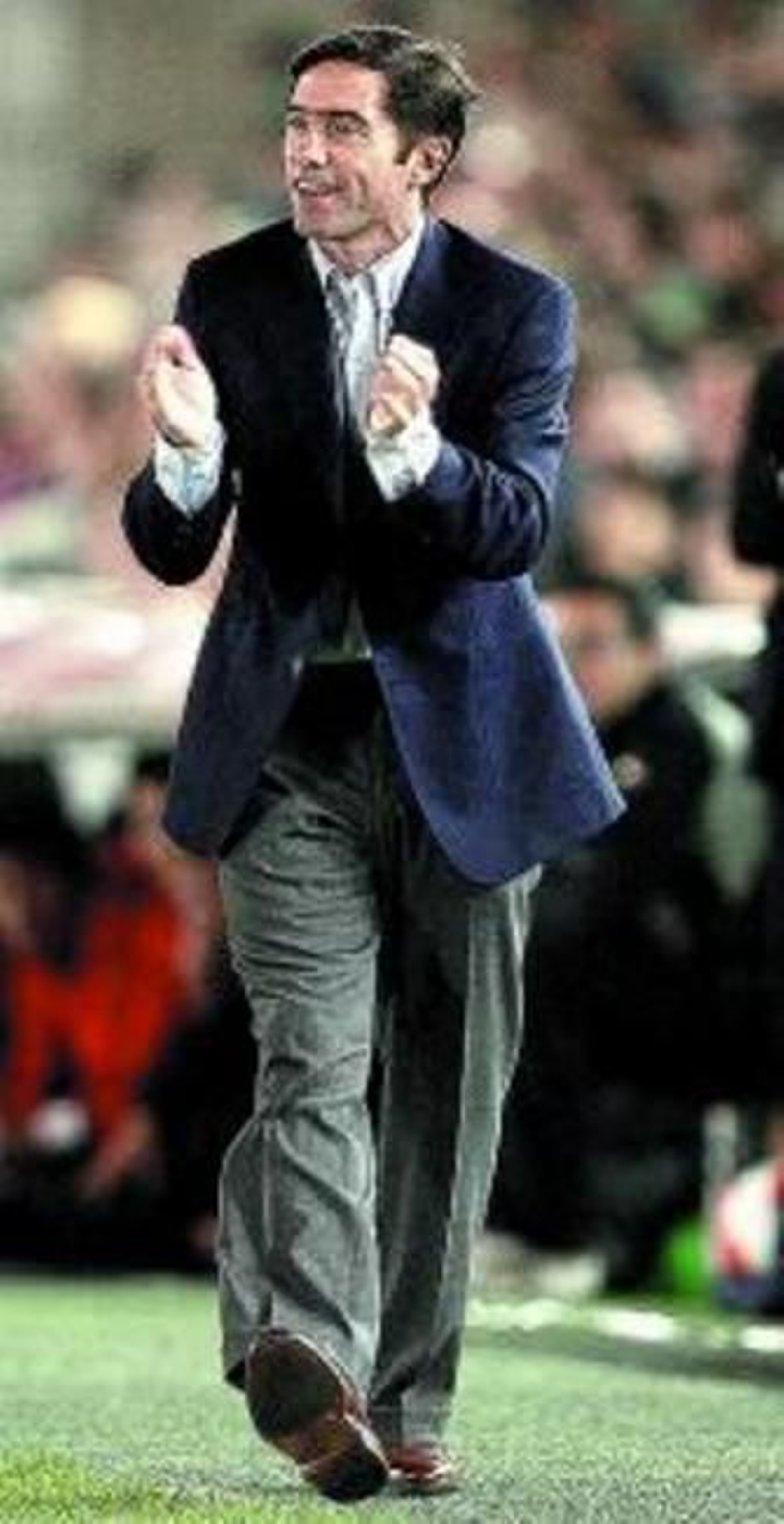 Marcelino en la banda.