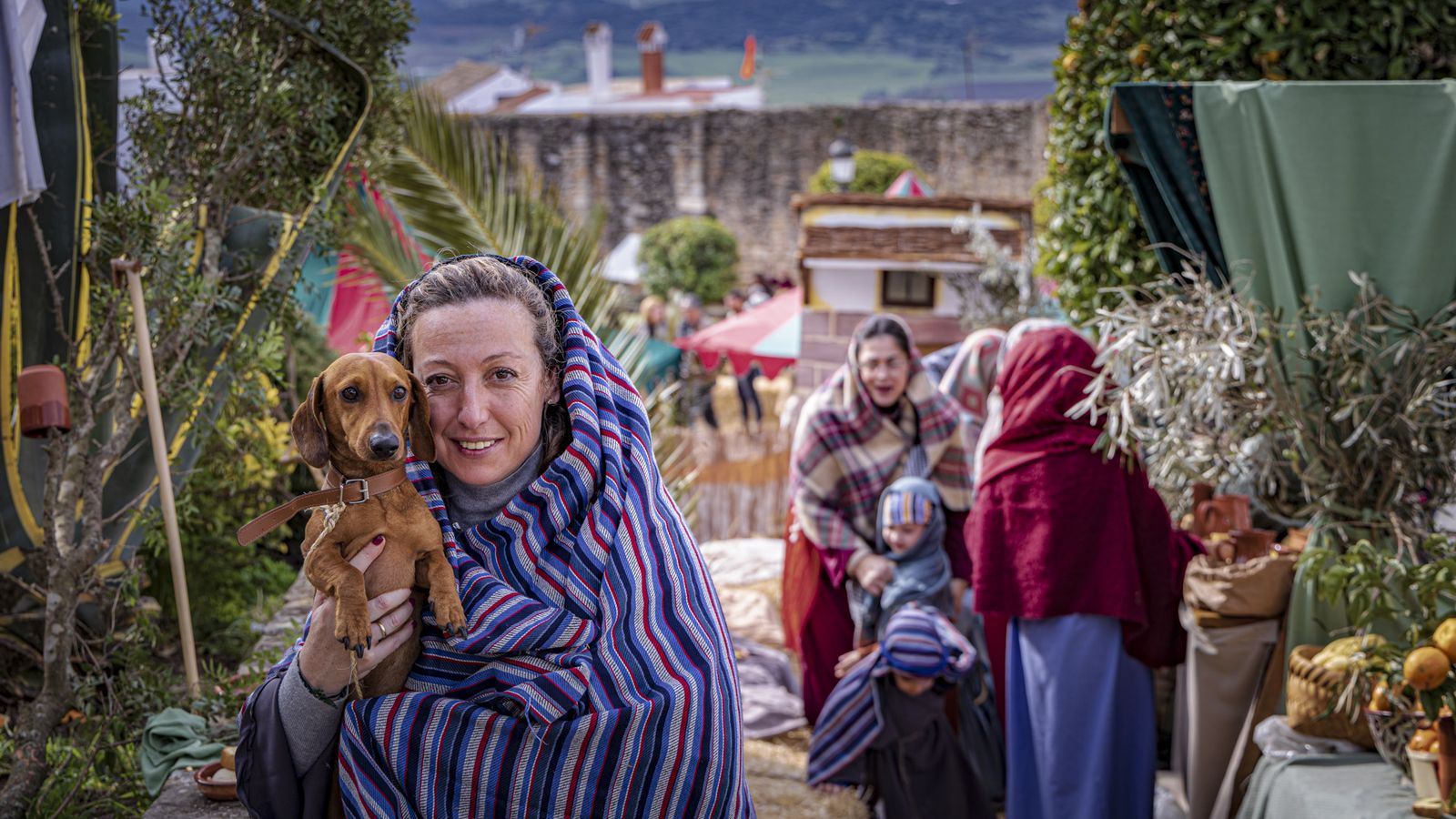 Las imágenes del Belén viviente en Medina Sidonia