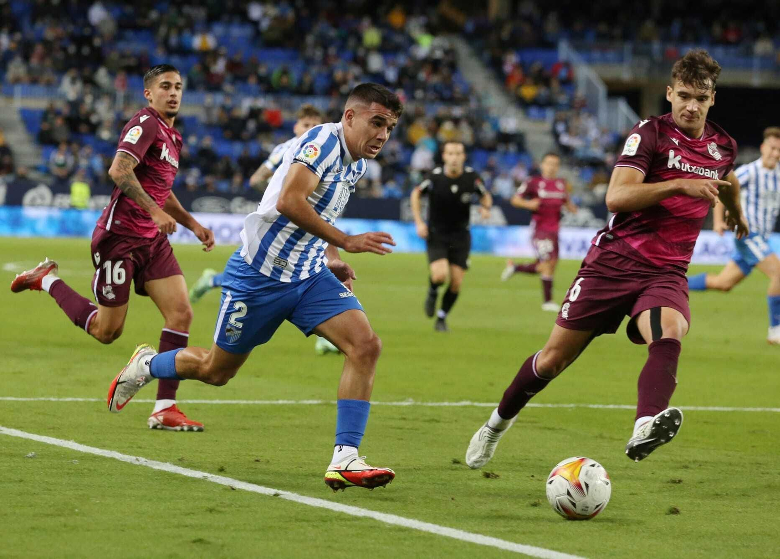 Las fotos del Málaga-Real Sociedad B