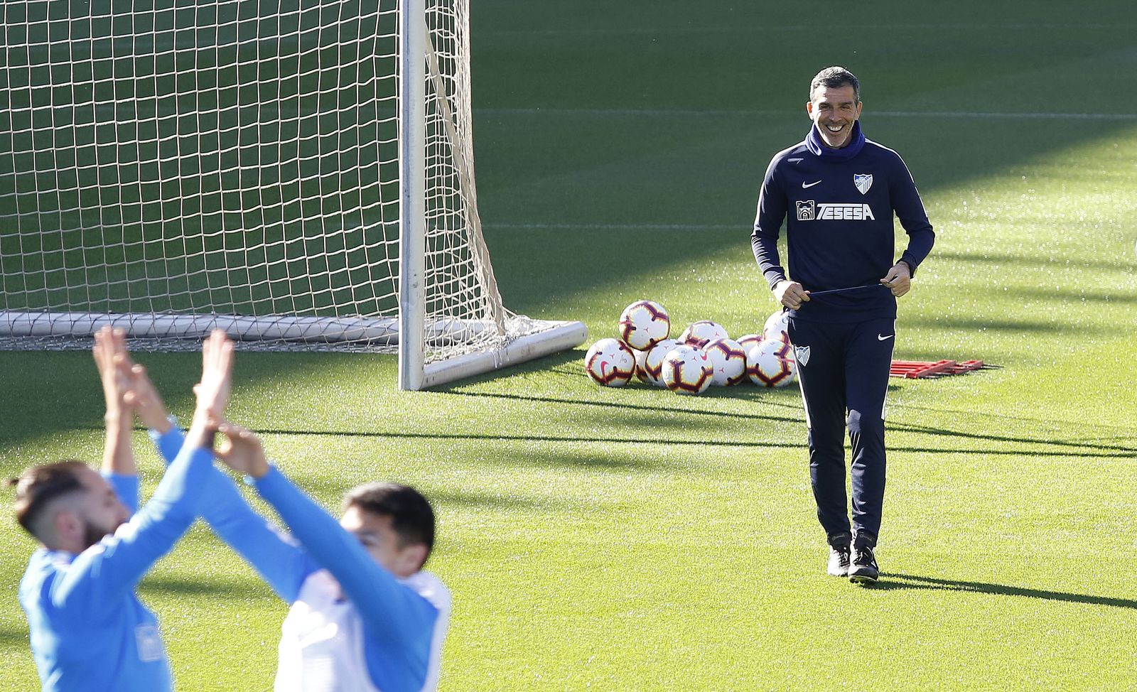 La tercera etapa de Muñiz en el Málaga en fotos