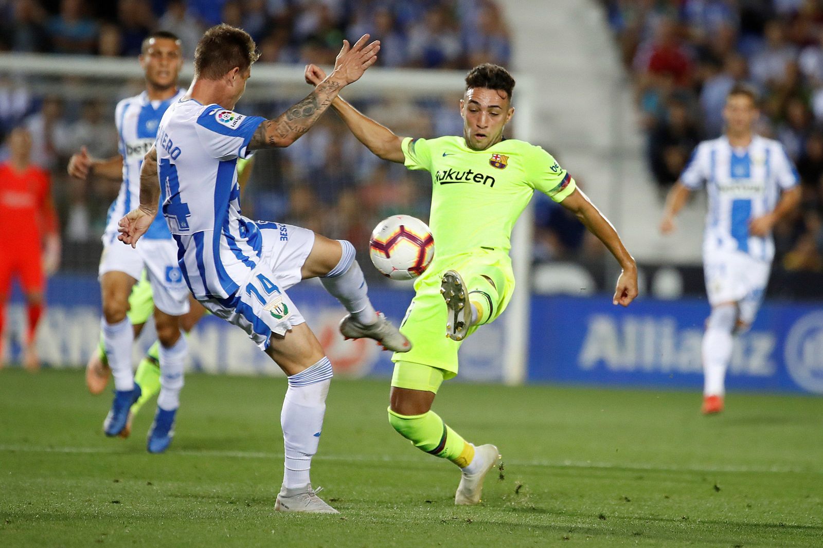 Las imágenes del Leganés-Barcelona