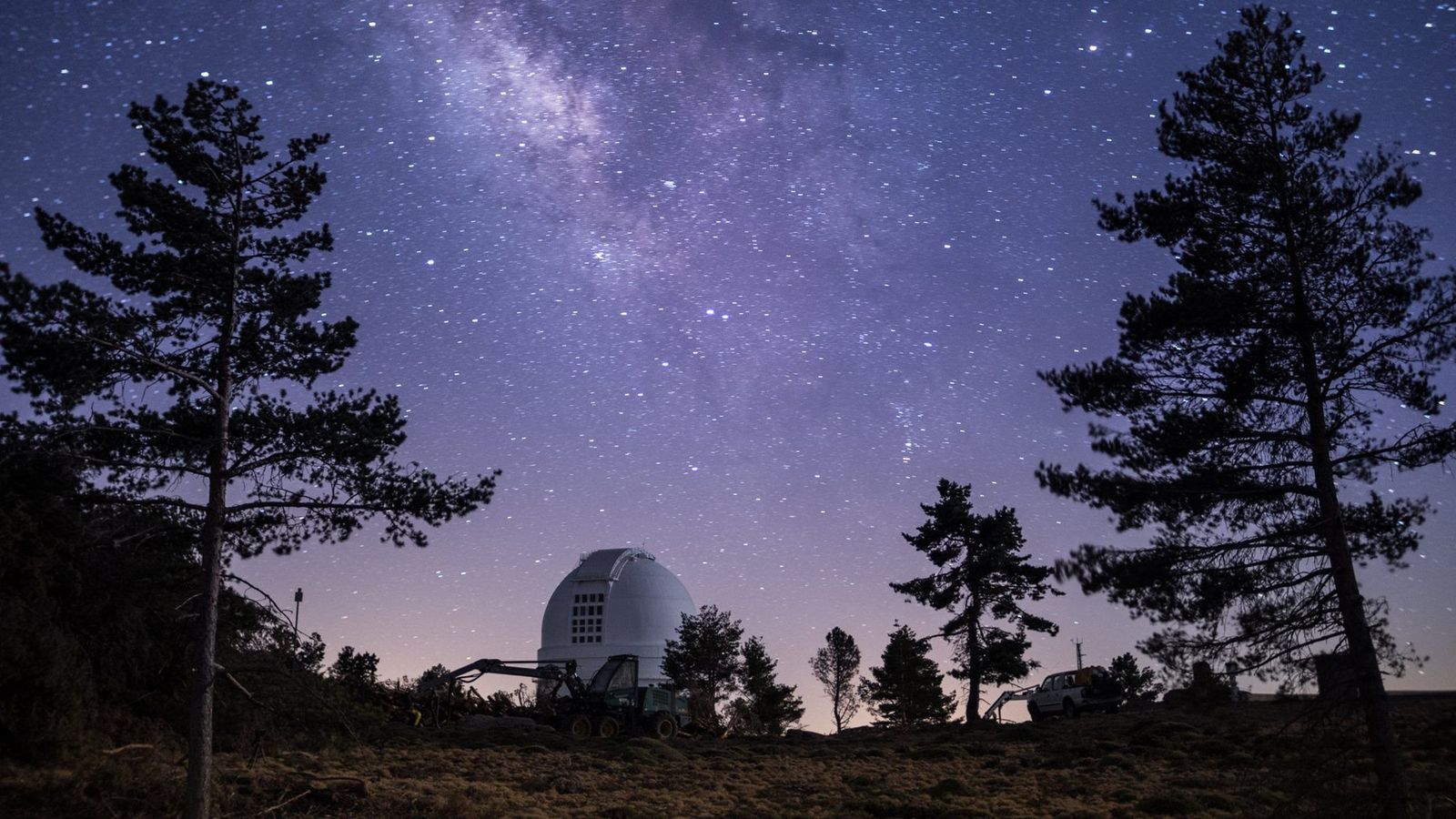 Las perseidas en Calar Alto.