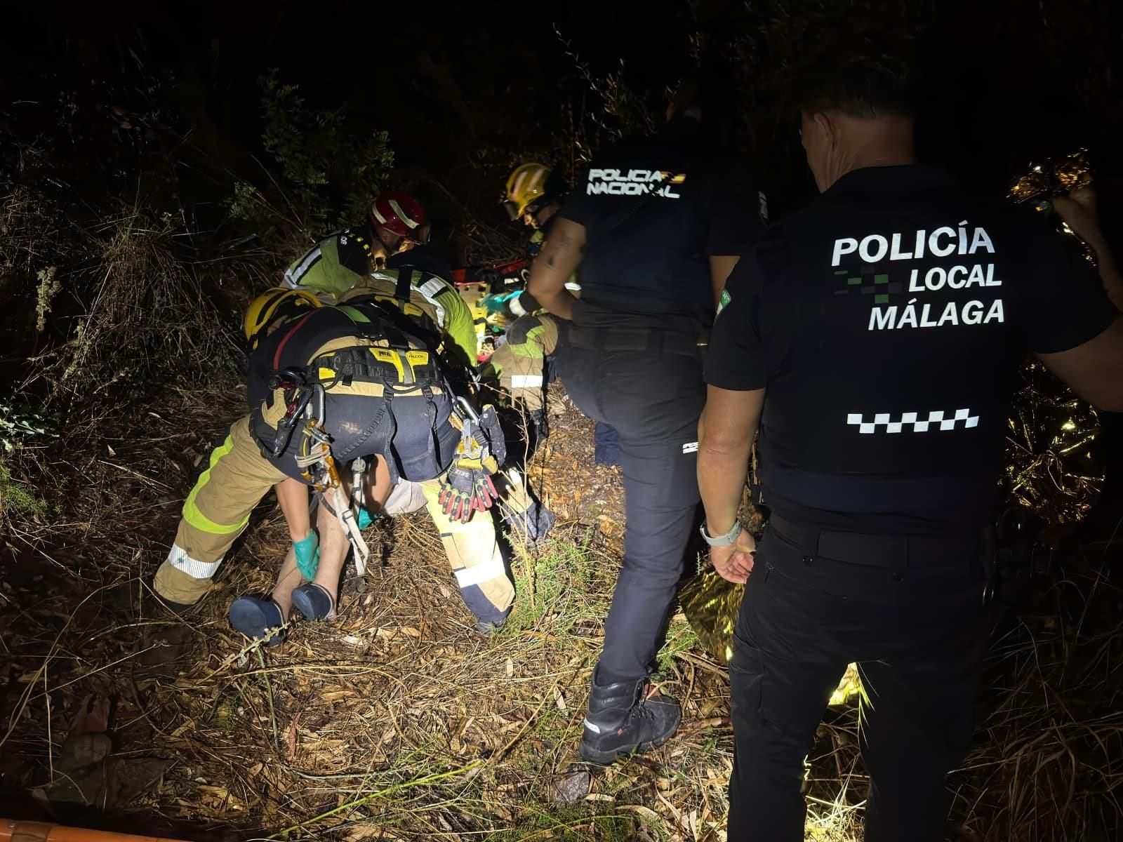 Una imagen del rescate.