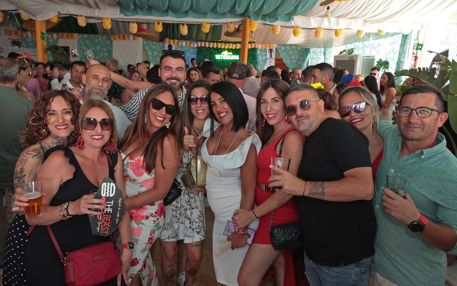 Fotos del Domingo por Sevillanas en la Feria Real de Algeciras 2024