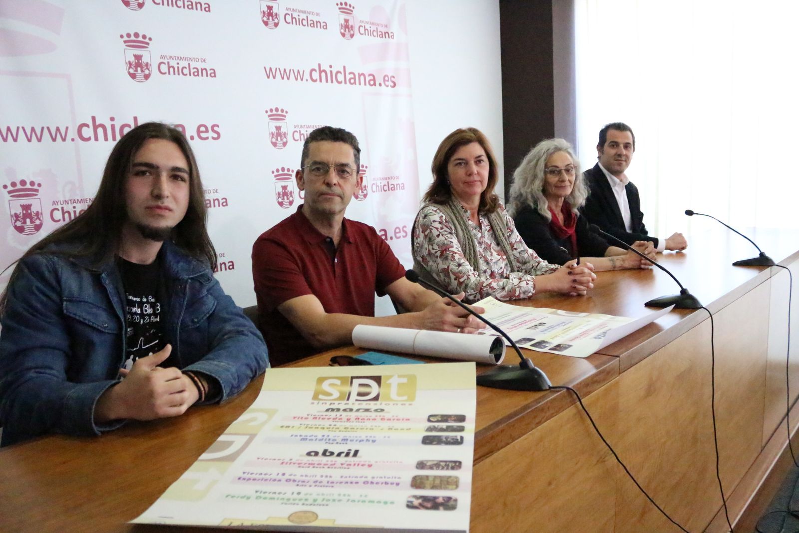 Acto de presentación del ciclo cultural en el Consistorio.