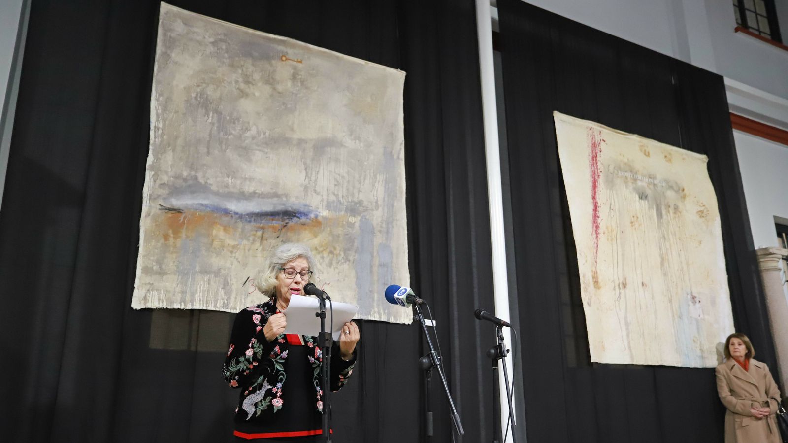 Inauguración de la exposición de Blanca Orozco en el museo municipal  de Algeciras