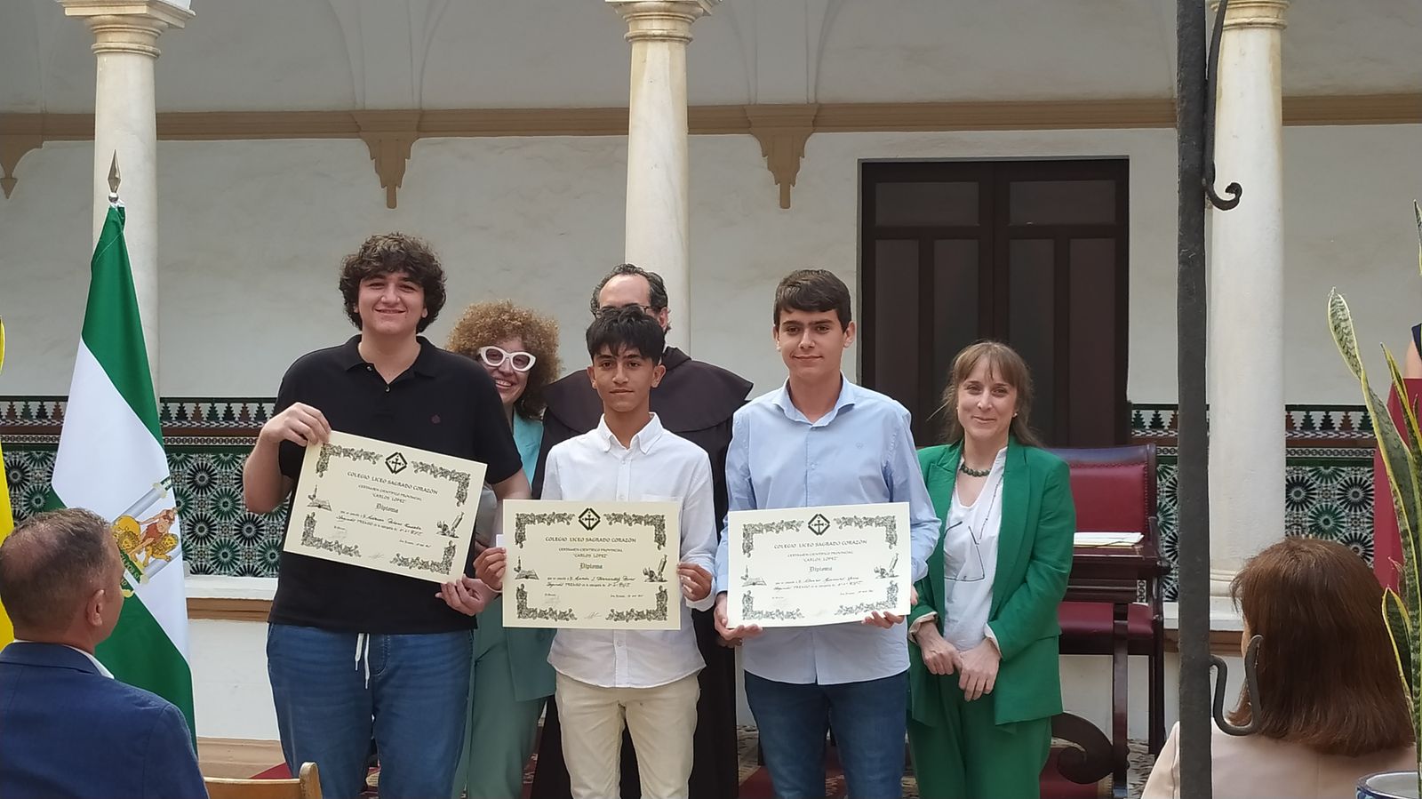 Entrega de premios del certamen Carlos López, en el Liceo de San Fernando
