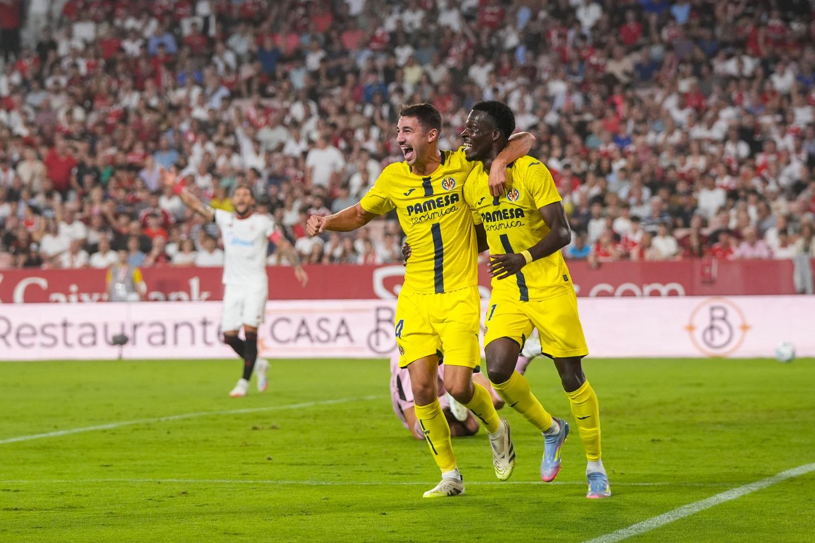 Las fotos del Sevilla-Villarreal