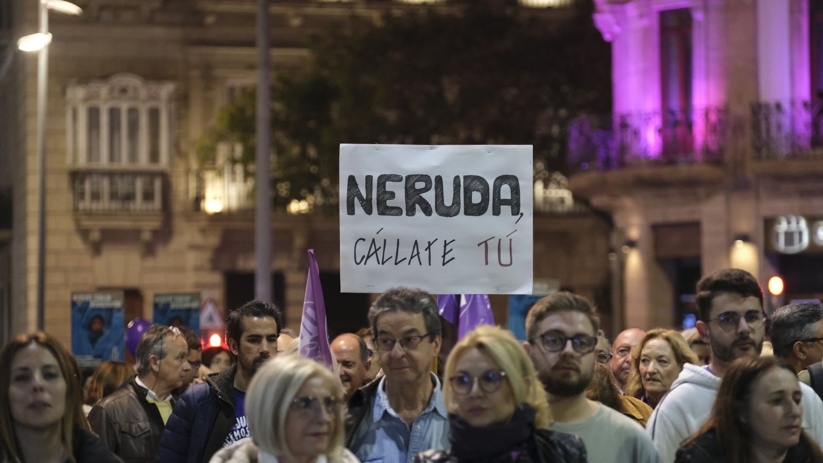 Imágenes de las manifestaciones por el Día de la Mujer en Almería