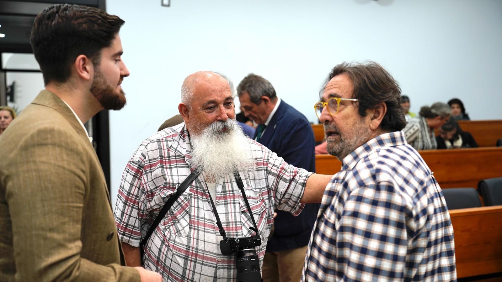 Fotos de la presentación de la revista Almoraima número 62 en Mancomunidad