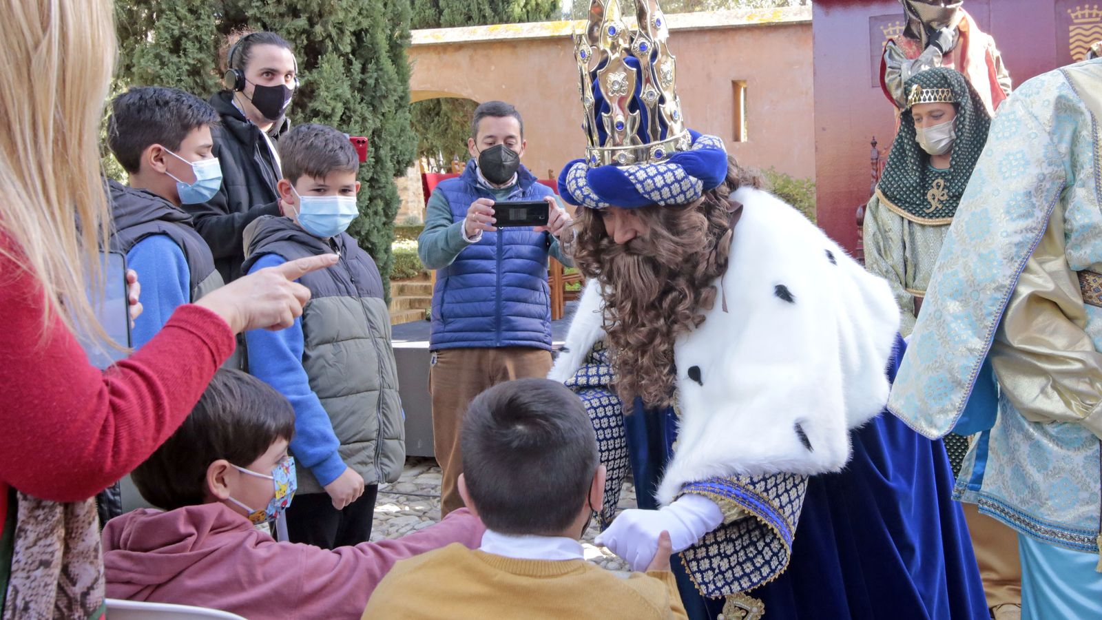 Coronación de los Reyes Magos de Jerez en el Alcázar