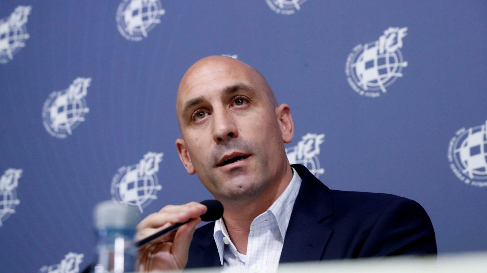 El presidente de la Federación Española, Luis Rubiales.