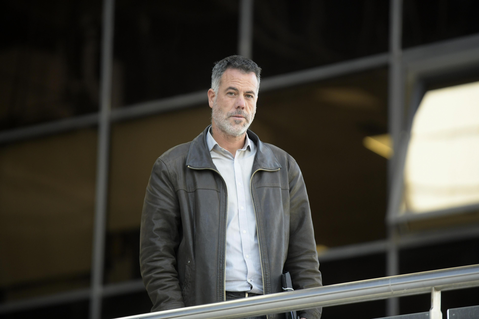 El abogado David Sánchez en las instalaciones de Caleta.