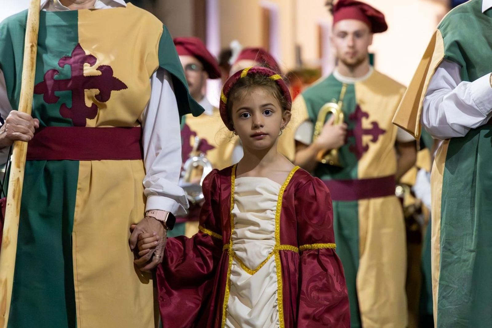 Exhibición de Bailes Medievales y Pasacalles del Lagarto de la Magdalena