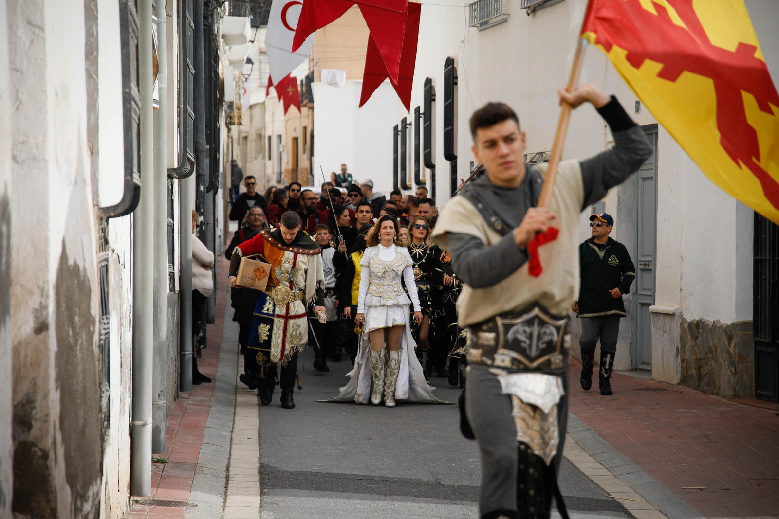 Última guerrilla en Gérgal entre moros y cristianos.