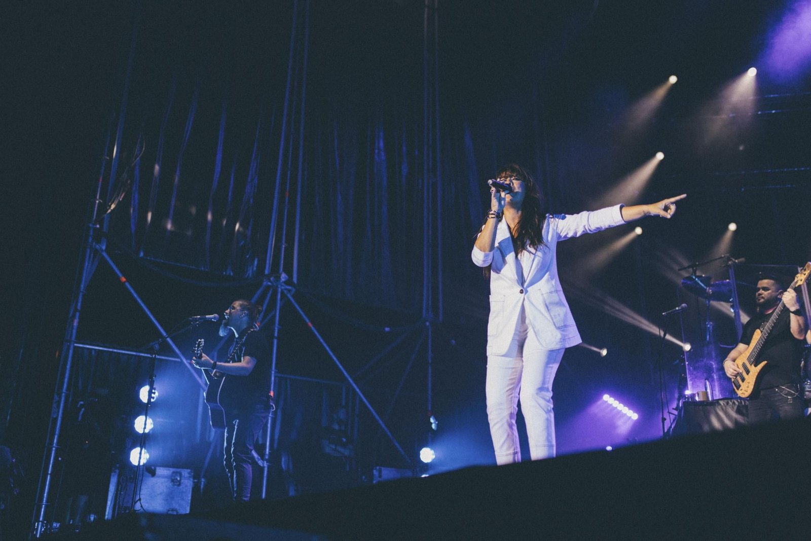 Imágenes del concierto de Vanesa Martín en la Plaza de Toros de La Merced
