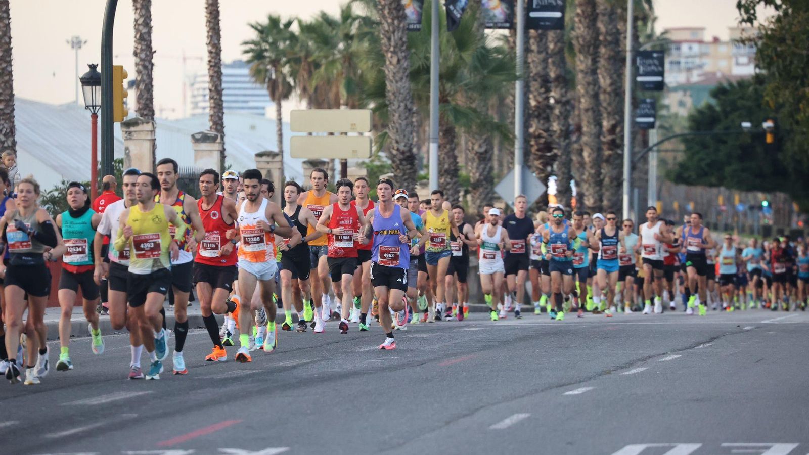 Las mejores fotos de la Maratón de Málaga 2024