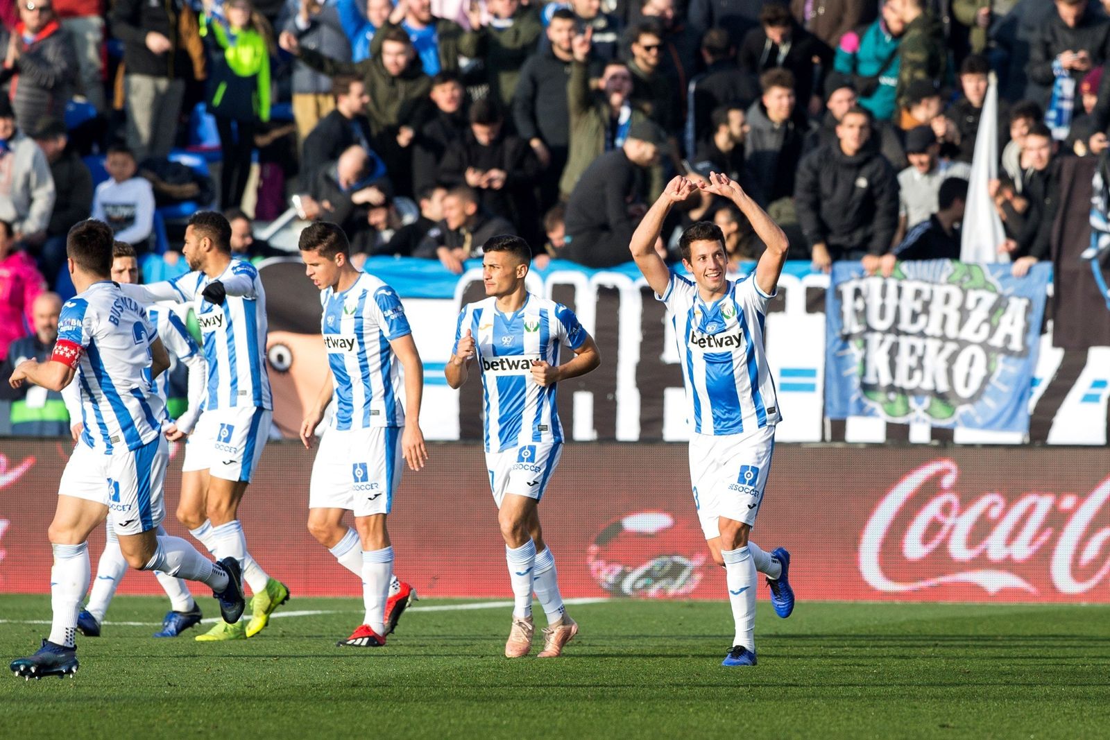 Las imágenes del Leganés-Sevilla