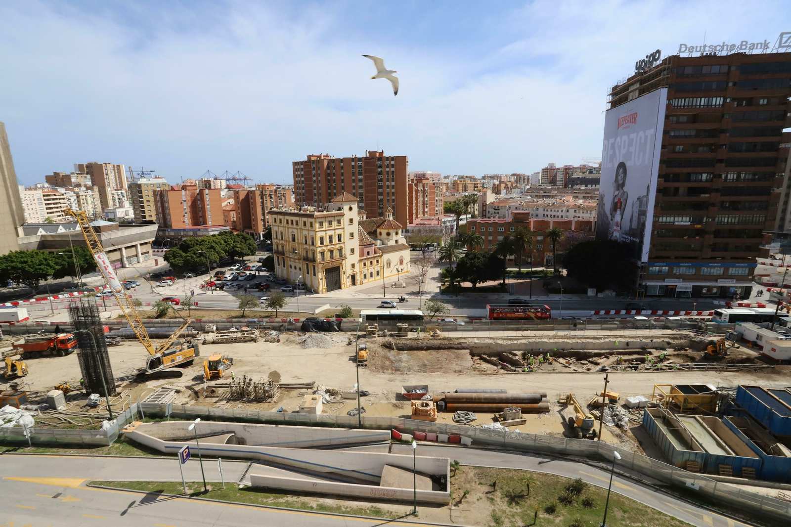 Los restos arqueológicos del Metro Málaga, en fotos