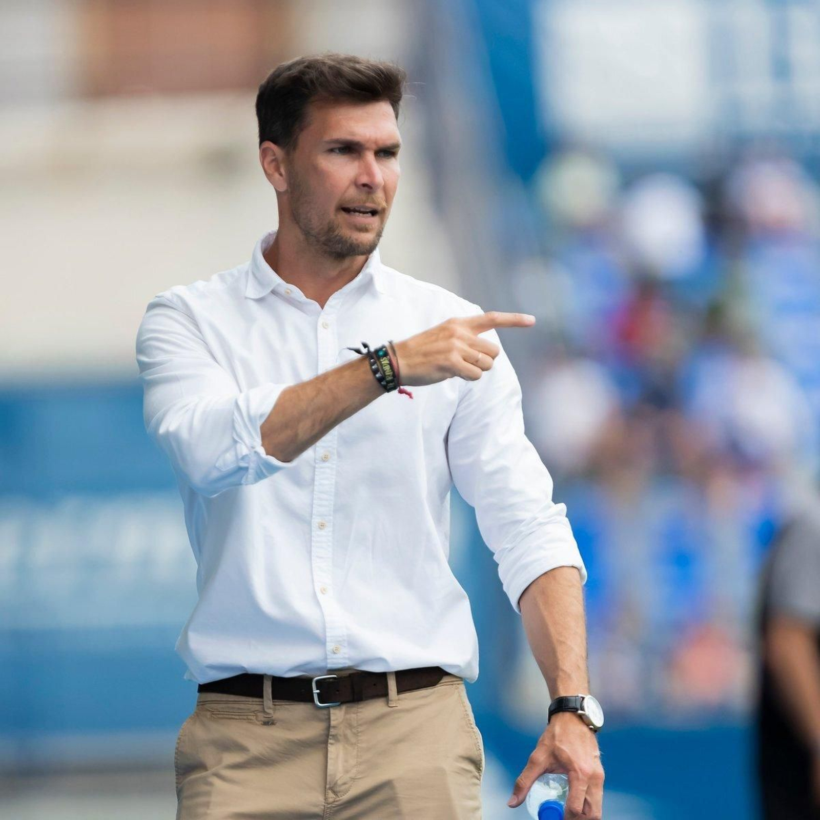 Víctor Cea, entrenador del UCAM.