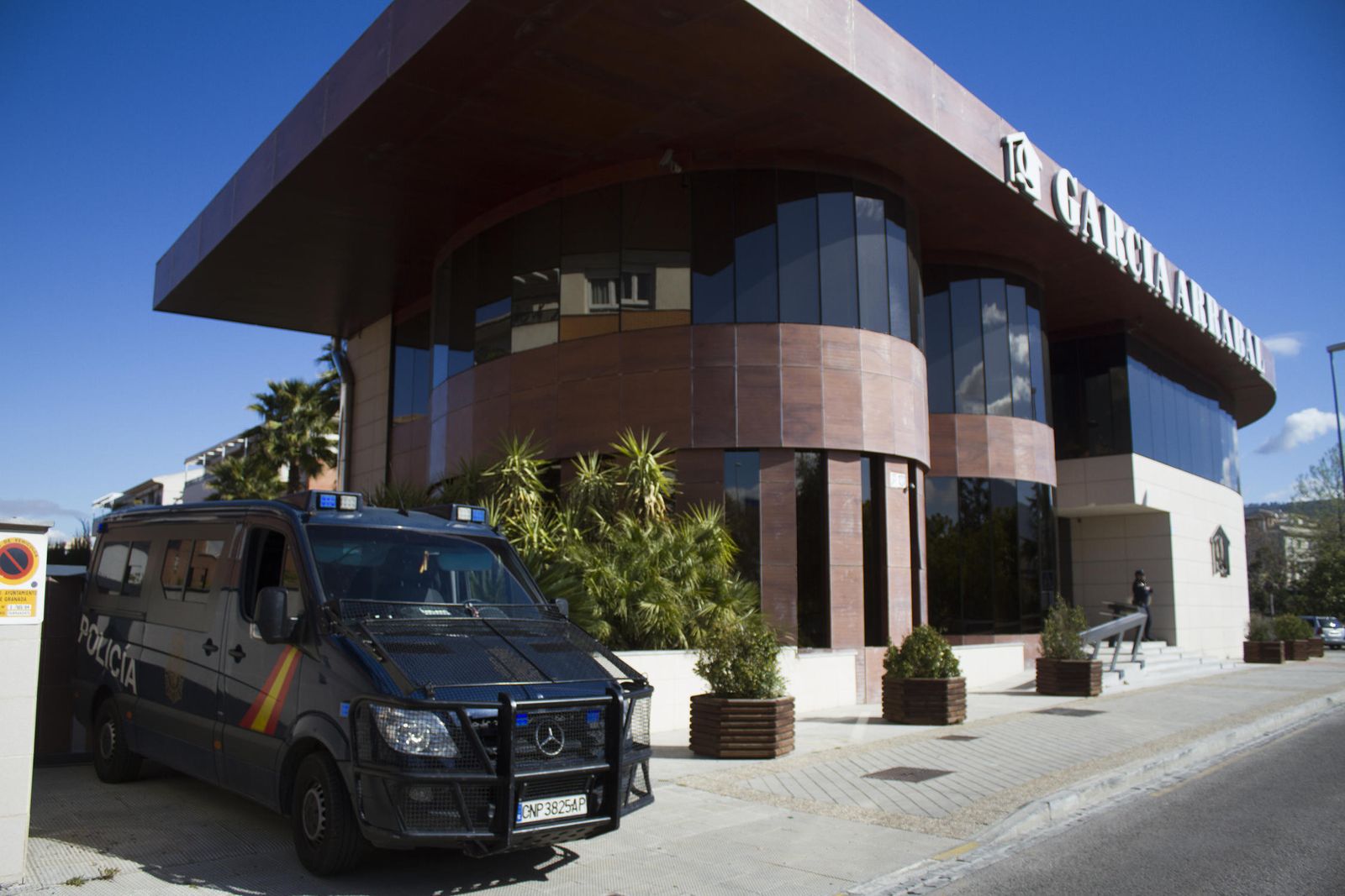 La Policía registró las oficinas del promotor en 2016.