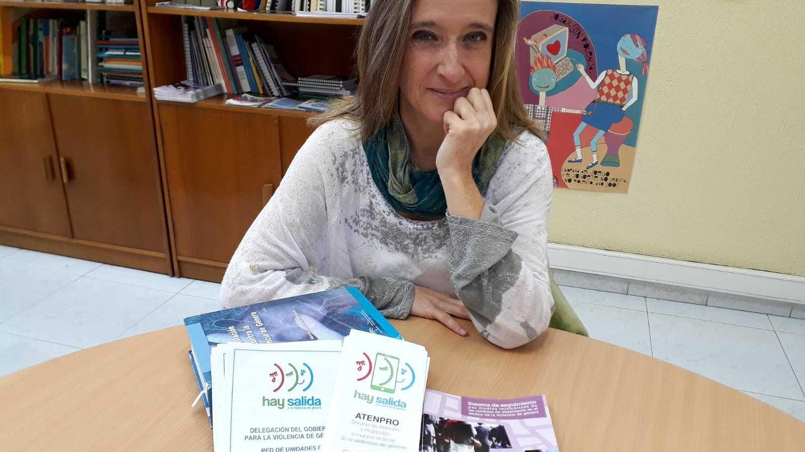 Raquel Contreras, jefa de la Unidad contra la Violencia de Género de la Subdelegación.