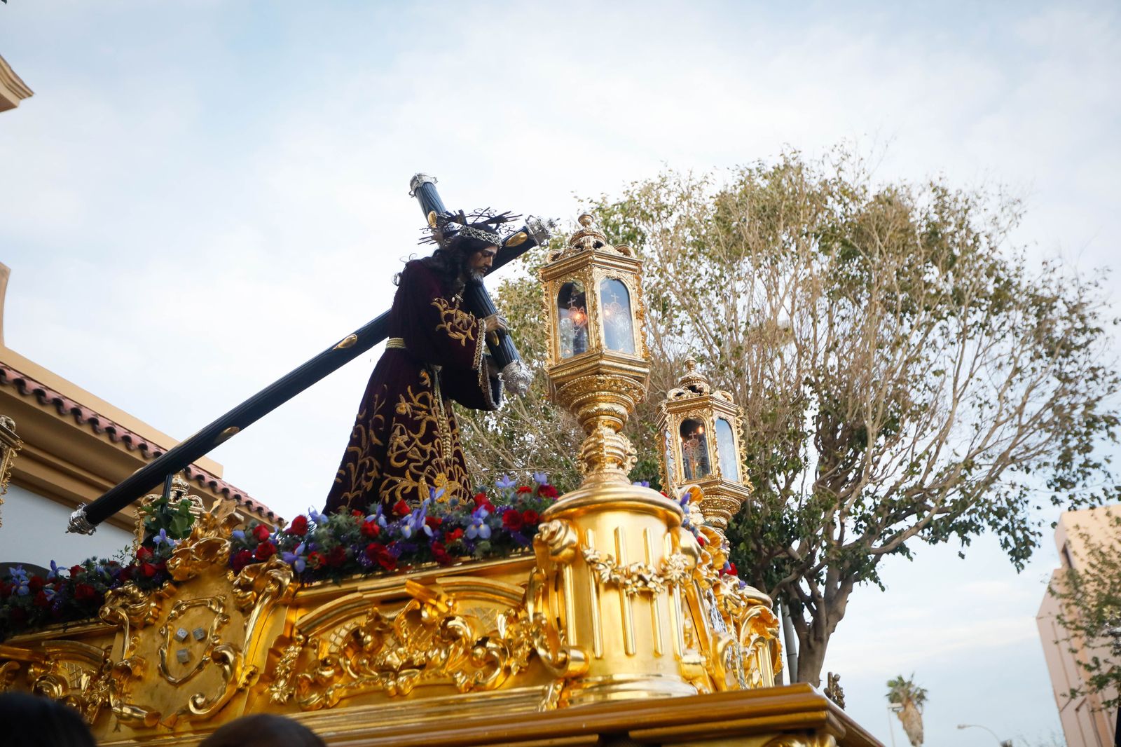 La procesión del Encuentro, en imágenes