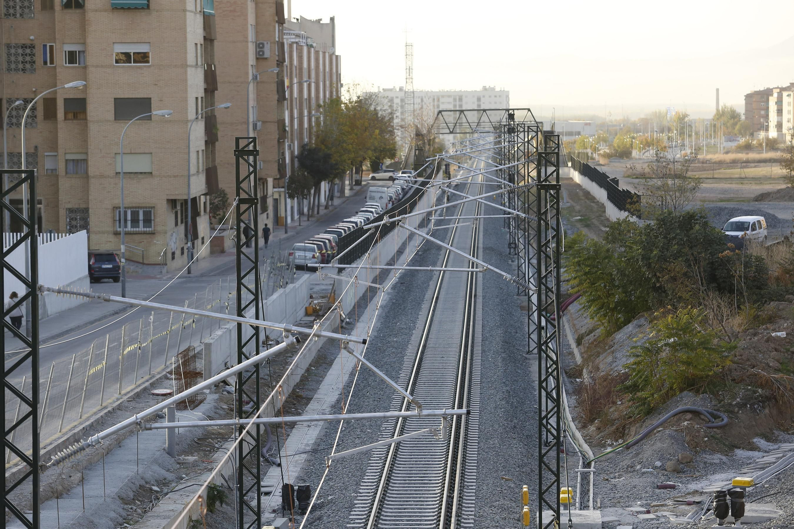 Las imágenes de las obras del AVE