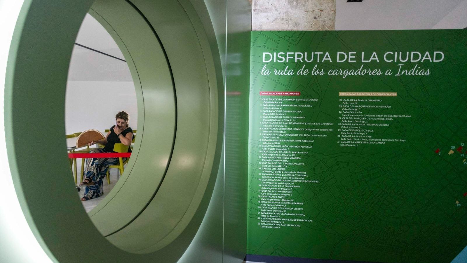 Uno de los paneles que conforman la exposición.