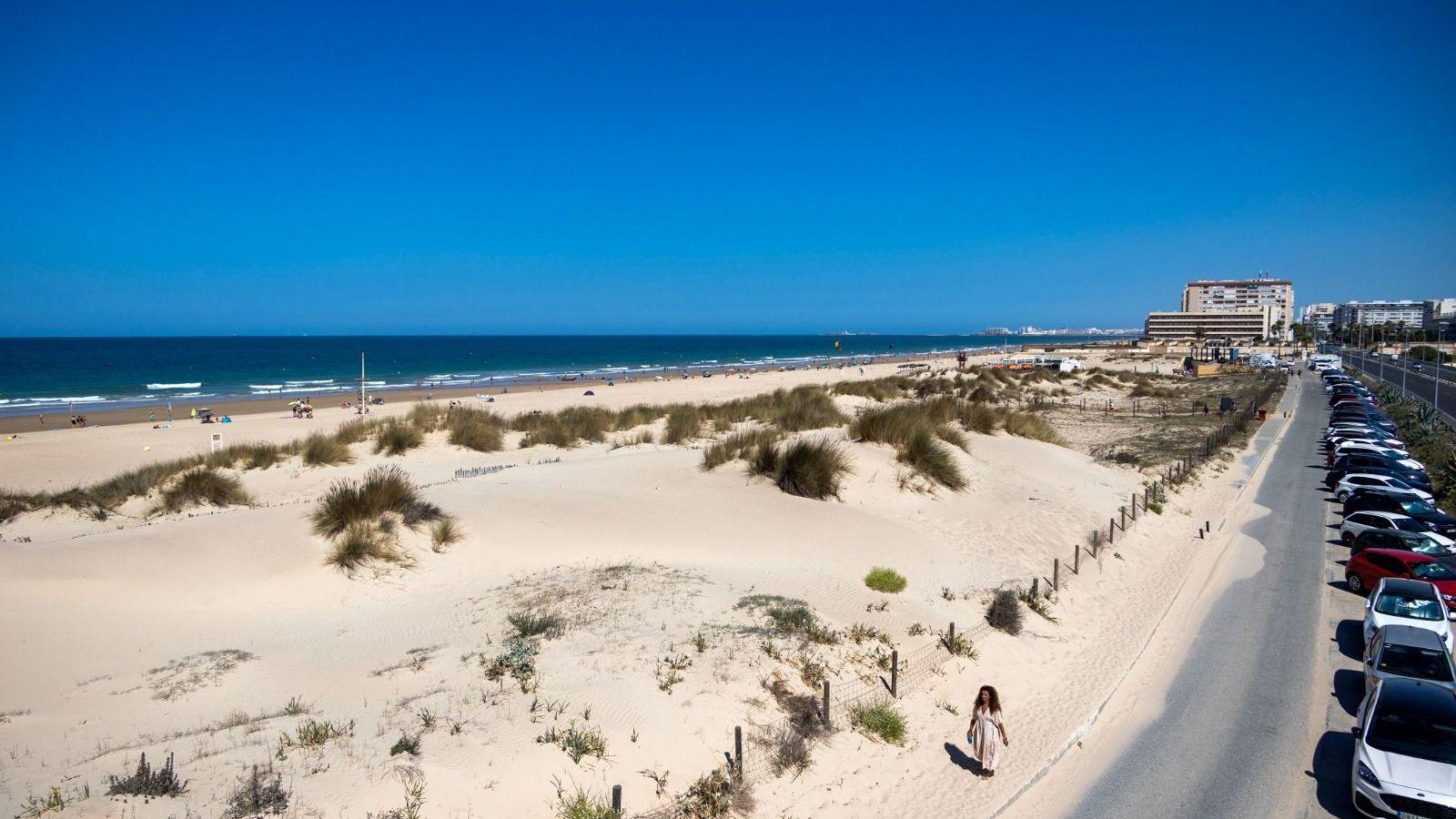 Vista de la playa de Cortadura