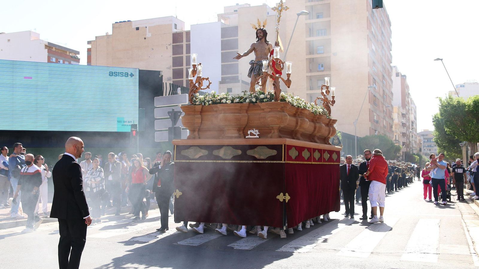 La procesión El Resucitado de Almería.