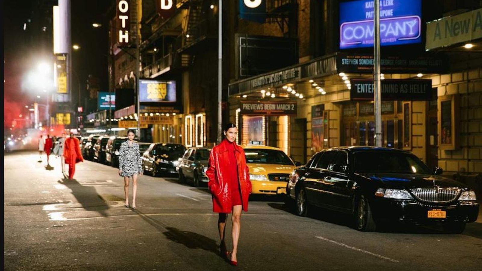 Desfile de Michael Kors en Broadway.