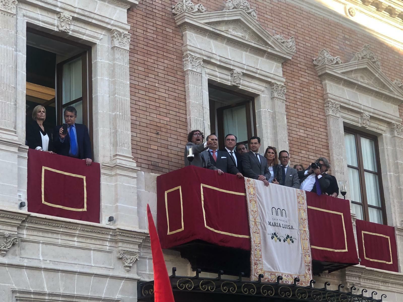 Visita del presidente de la Junta al Hotel Casa Palacio María Luisa