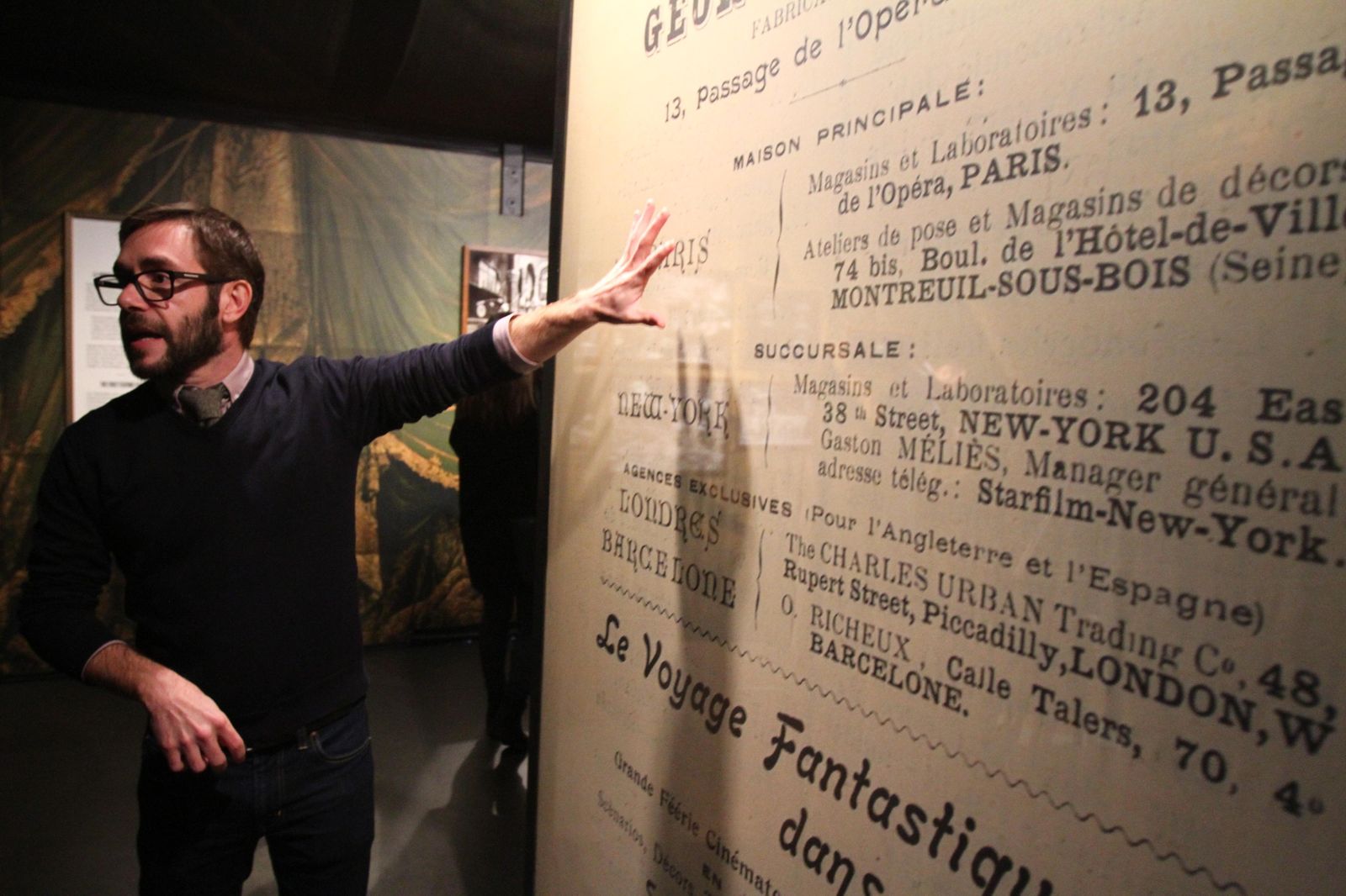 Imágenes de la exposición sobre Georges Méliès