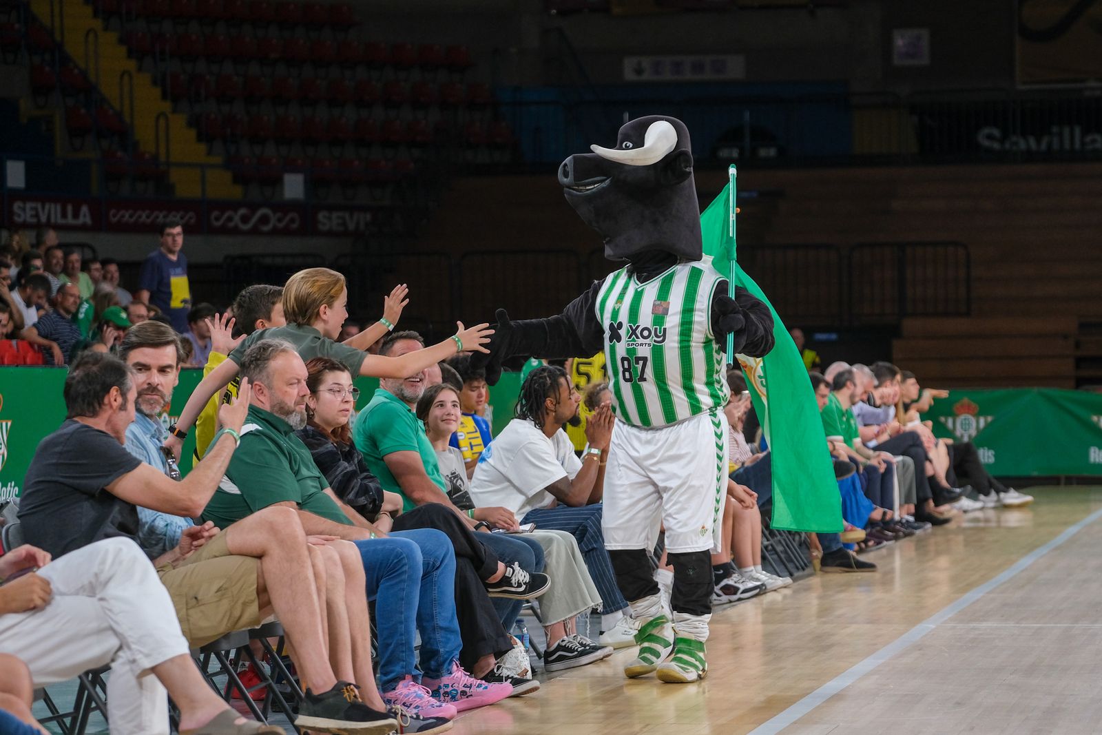 Baloncesto. Partido de play off Betis - Estudiantes