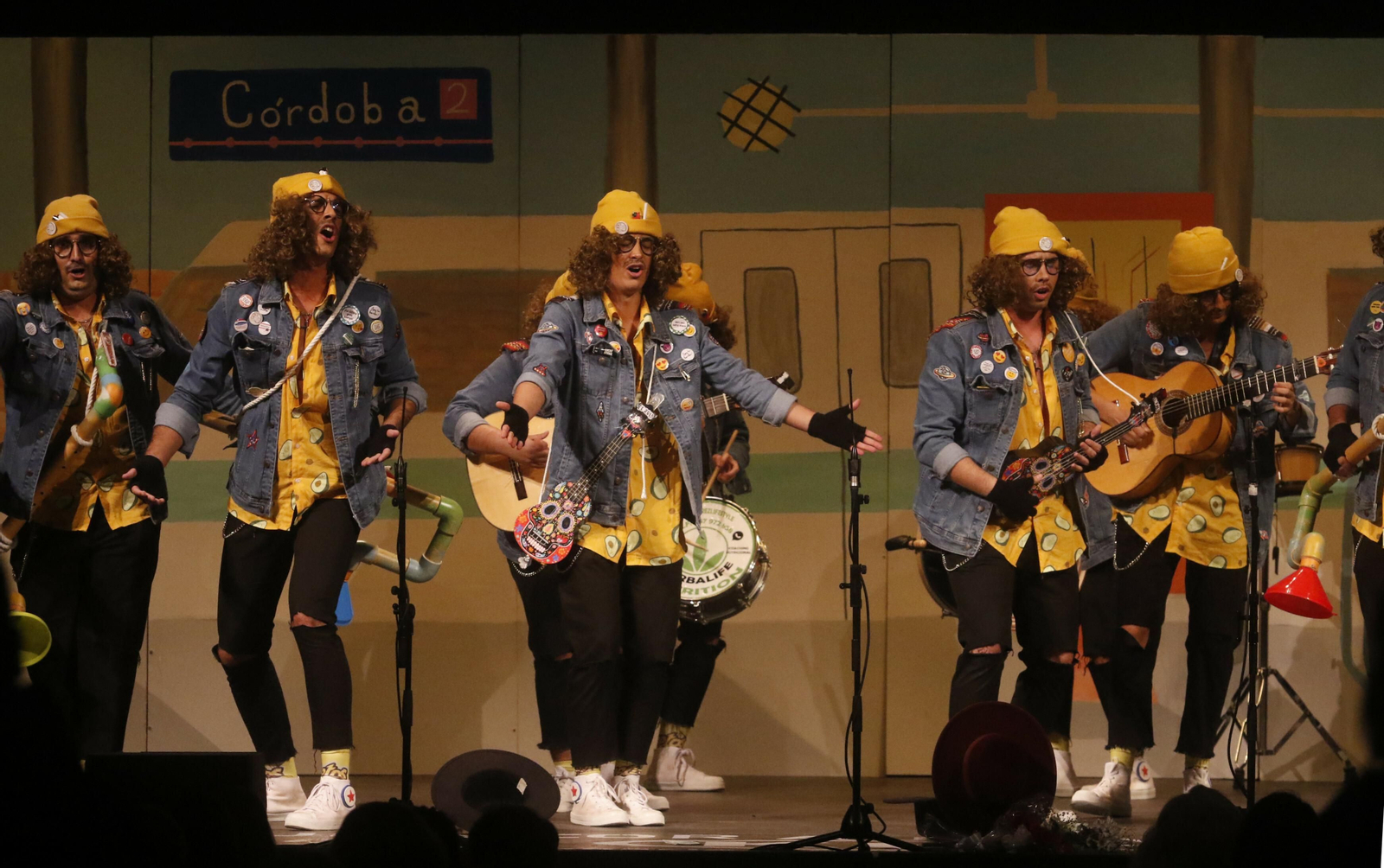 La primera sesión de preliminares del Concurso del Carnaval de Córdoba, en fotos