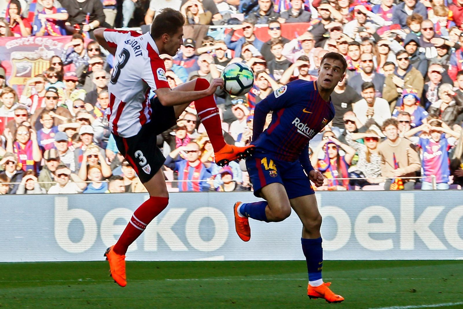 Las imágenes del Barcelona-Athletic