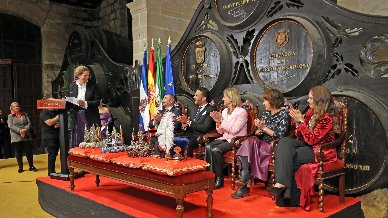 Imágenes de la presentación de los Reyes Magos de Jerez 2025