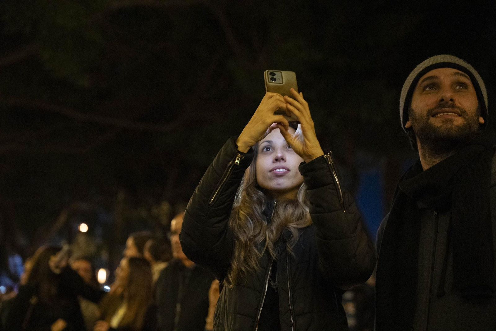 Las mejores imágenes del encendido navideño en Almería